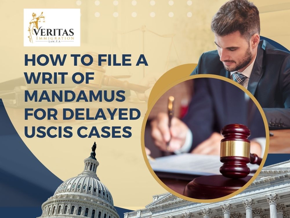 Writ of Mandamus Lawyer - How to File a Writ of Mandamus for Delayed USCIS Cases - Veritas Immigration Law